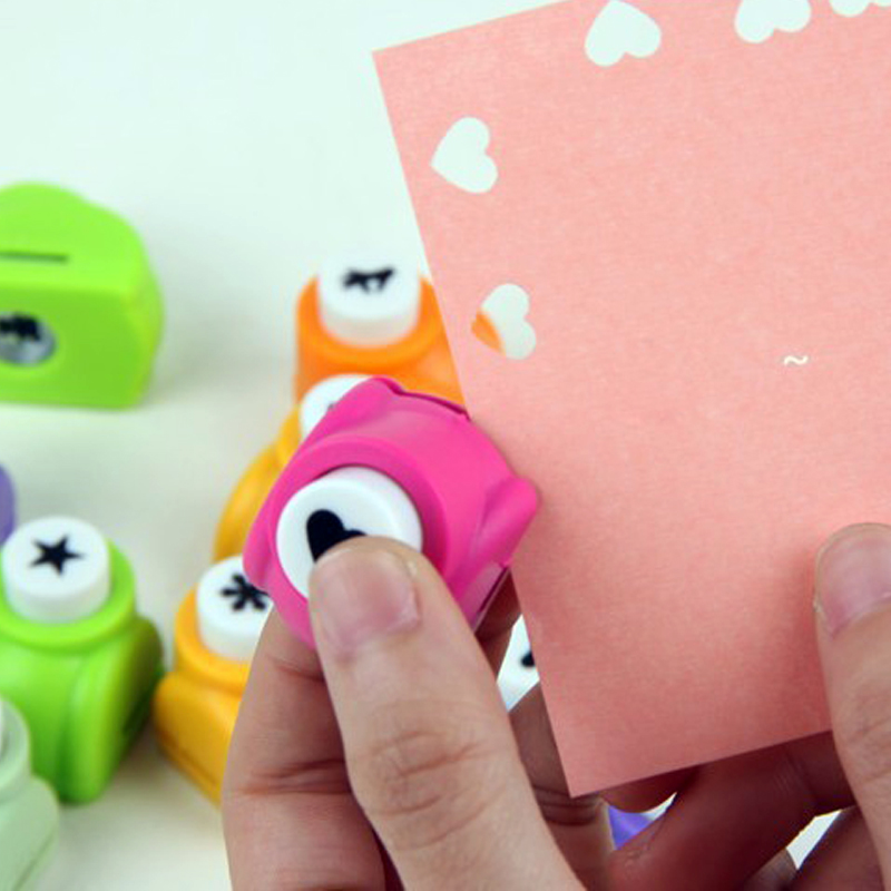 Paper Punch 3 Hole - Mini dziurkacz do papieru w kształcie