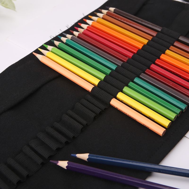 Ołówek szkolny w kolorze czarn – Pen Pouch Roll recenzja i cena