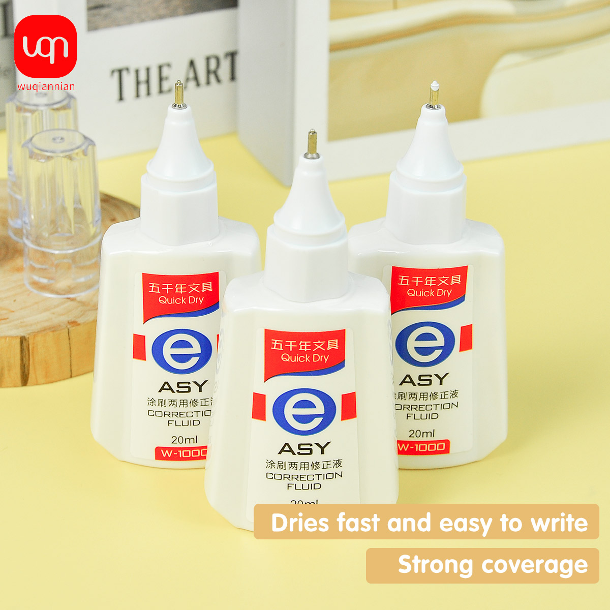 WQN Szybkoschnący płyn korekcy – Correction Fluid White recenzja i cena