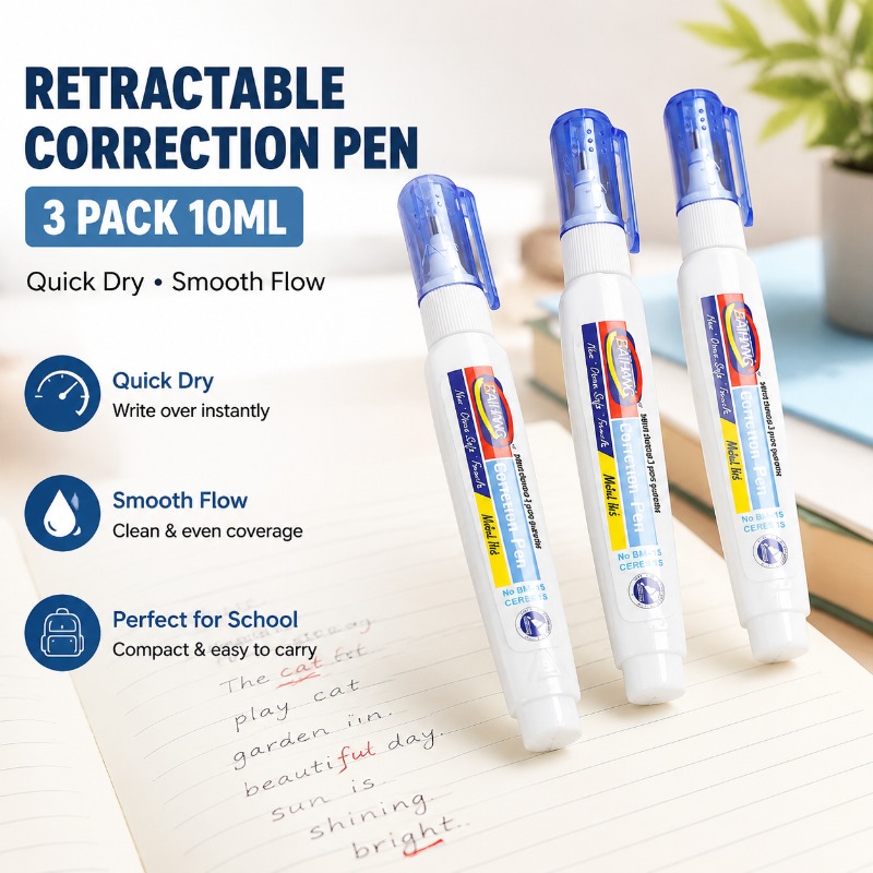 Szybkoschnący płyn korekcyjny, – Correction Fluid White recenzja i cena