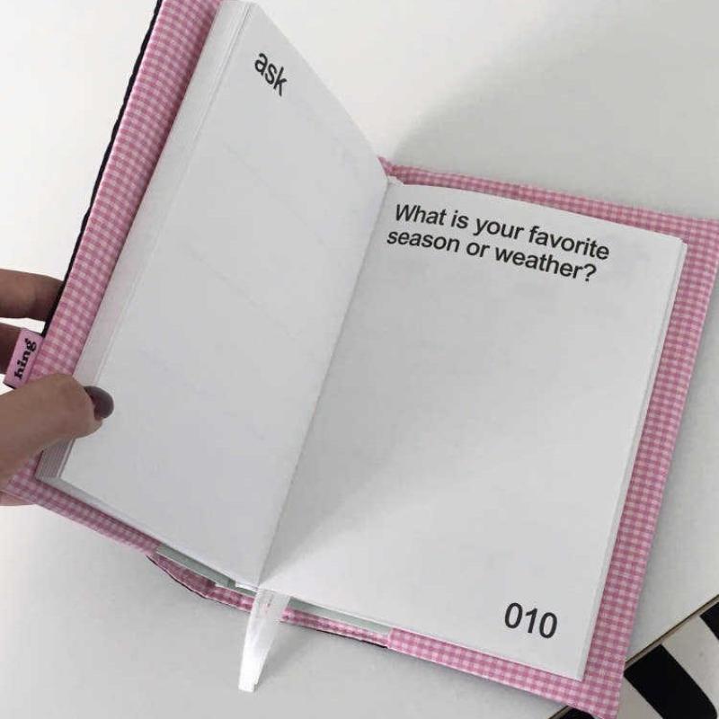 Okładka na książkę w kratkę, f – Notebook Dotted A5 recenzja i cena